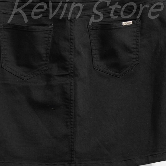 3 skorts size :L , Brand: S.C. & Co. Ladies' Denim , White, Blue , Black - Picture 8 of 14